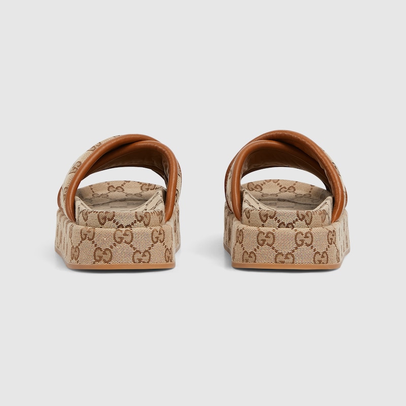 Women’s GG platform sandal - Image 4